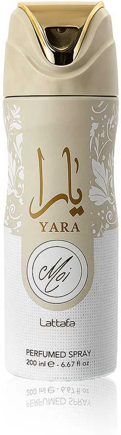 Lattafa Yara Moi Desodorante, 200 ml Purškiklis