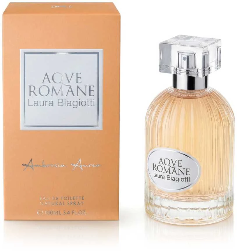 Laura Biagiotti Aqve Romane Ambrosia Aurea EDT tualetinis vanduo moterims, 100 ml