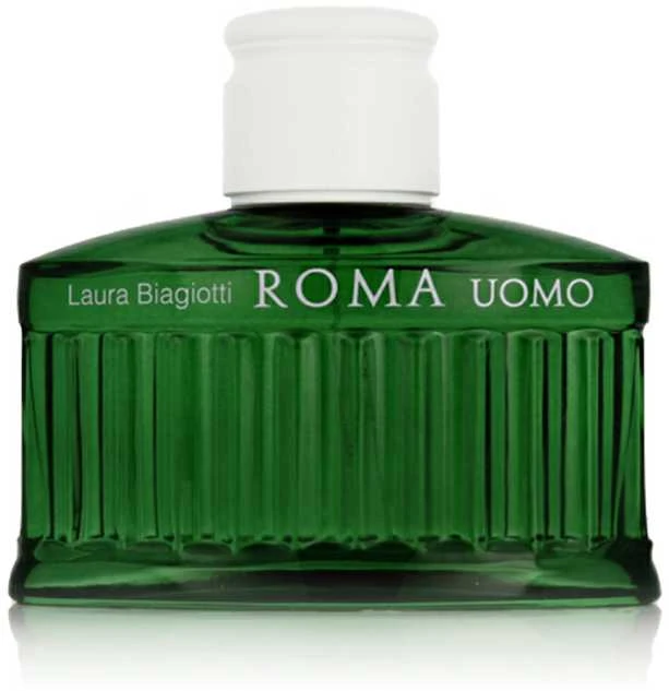 Laura Biagiotti Roma Uomo Žalias Swing EDT tualetinis vanduo vyrams, 125 ml