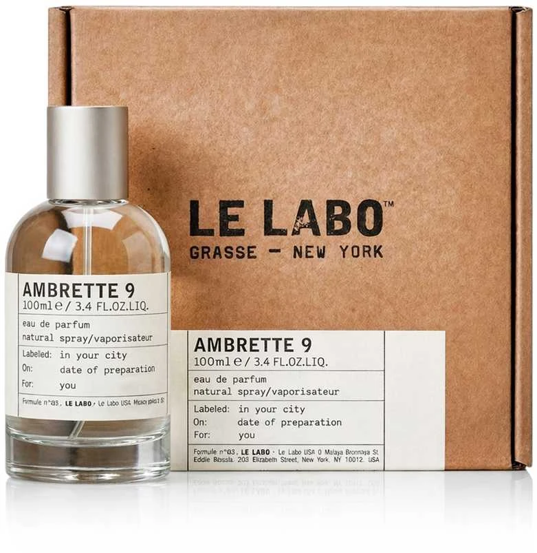 Le Labo Ambrette 9 parfuminio vandens purškiklis 100ml