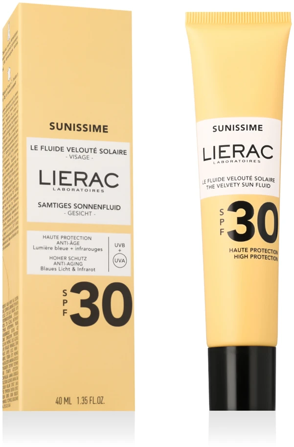 Lierac Sunissime Solar Fluid Spf30 veido fluidas nuo saulės 40ml