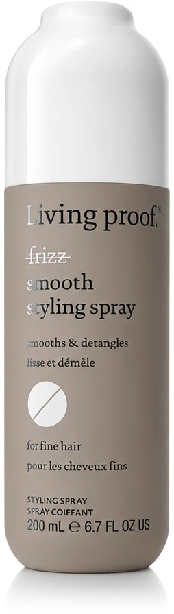 „Living Proof NO FRIZZ SMOOTH“ švelnus, be silikono purškiklis nuo šiaušimosi, 200 ml