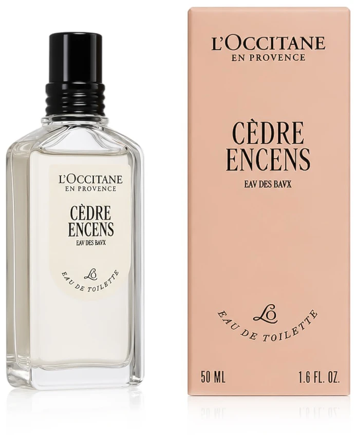 LOccitane Cedre Incense EDT Purškiklis, 50 ml