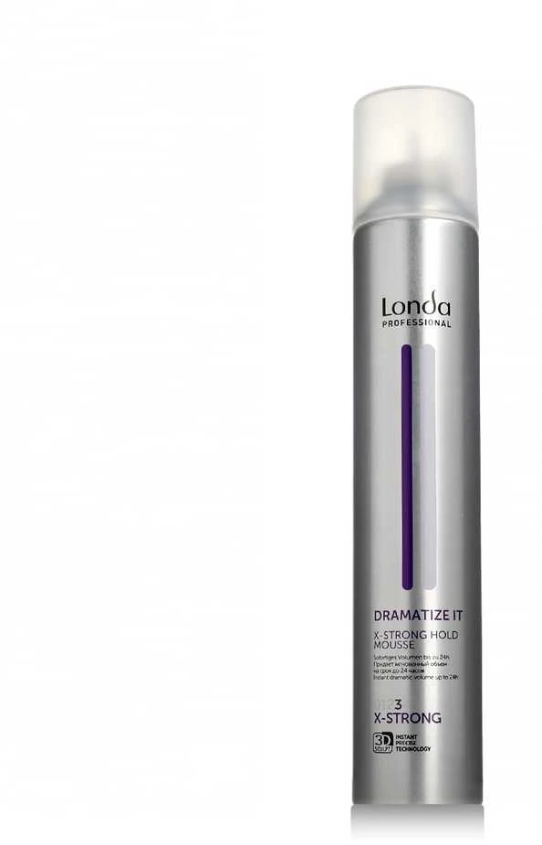 Londa Professional Dramatize It X-Strong Hold Mousse Plaukų putos moterims, 500 ml