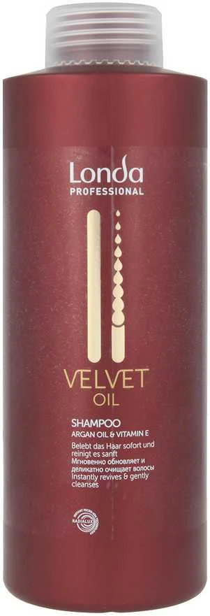 Londa Velvet Oil Šampūnas maitinamasis plaukų šampūnas su argano aliejumi 1000ml