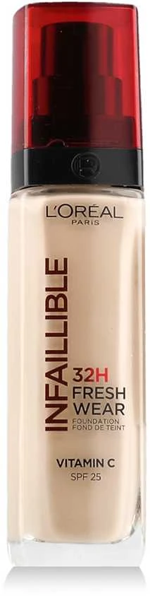 L´Oréal Paris Infaillible 24H Fresh Wear makiažo pagrindas 30 ml (015 Porcelain)
