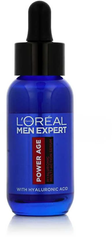 L'Oréal Paris Men Expert Power Age Hyaluronic Multi-Action serumas odos serumas vyrams, 30 ml