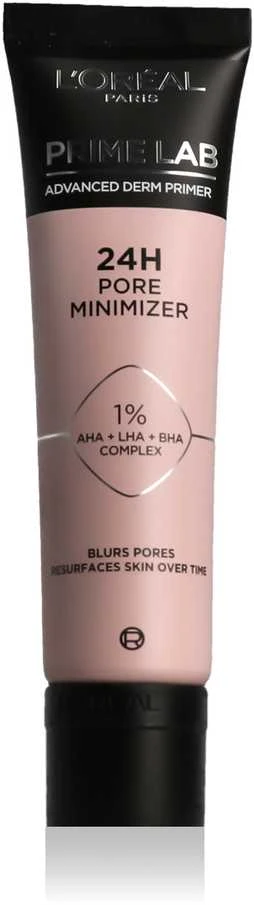 L'Oréal Paris Prime Lab 24H Pore Minimizer Makeup Primer poras sutraukianti makiažo bazė, 30 ml