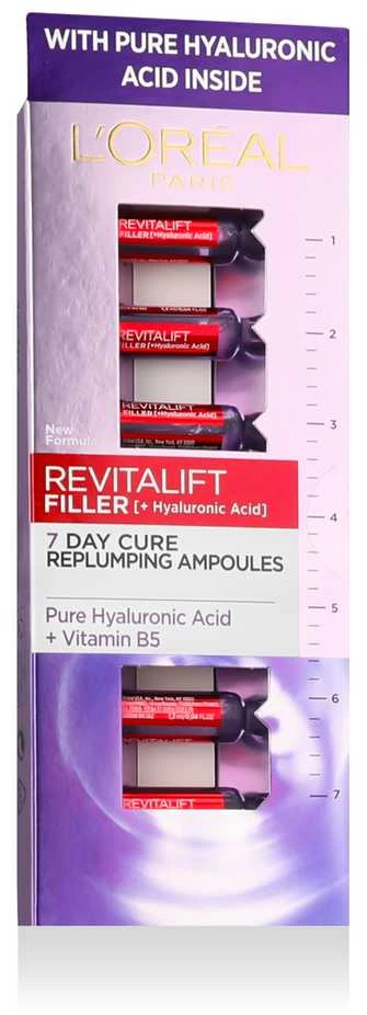 L'Oréal Paris Revitalift Filler HA 7 Day Cure abu motininiai serumai, 9,1 ml