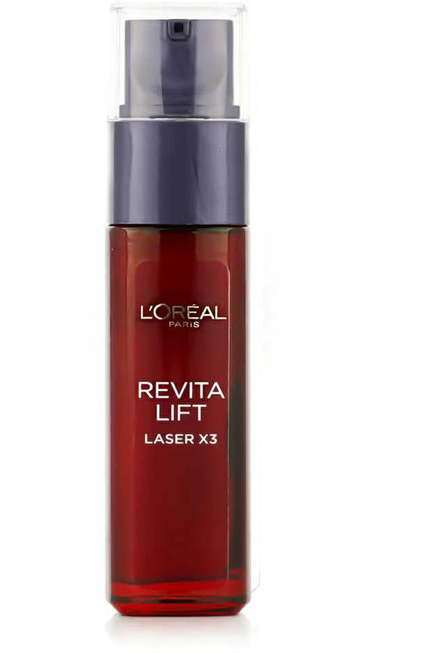 L'Oréal Paris Revitalift lazerinis X3 Anti-Ageing Power Serum Skin Serum moterims, 30 ml