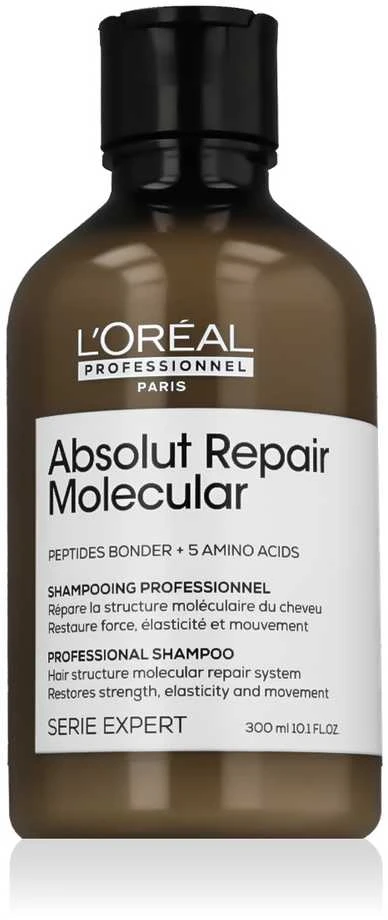 L'Oréal Professionnel Série Expert Absolut Atstatomasis Molecular Professional Šampūnas šampūnas, 300 ml