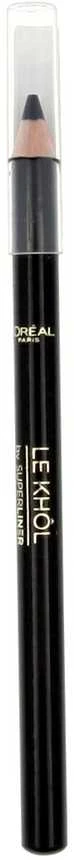 L’Oréal Paris Make-Up Designer Super Liner Le Khol - 101 Midnight Juodas - Oogpotlood akių kontūro pieštukas Tvirtas Juoda