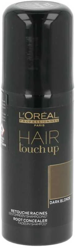 Purškiami dažai ataugusioms plaukų šaknims maskuoti  L'oreal Professionnel Hair Touch Up, tamsiems blondiniškiems plaukams,  75 ml