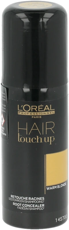 Purškiami dažai, ataugusioms plaukų šaknims maskuoti  L'oreal Professionnel Hair Touch Up, šviesiems plaukams, 75 ml