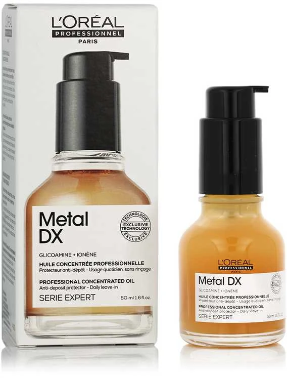 L'Oréal Professionnel Metal Detox Concentrated Oil Koncentruotas apsauginis plaukų aliejus, 50 ml