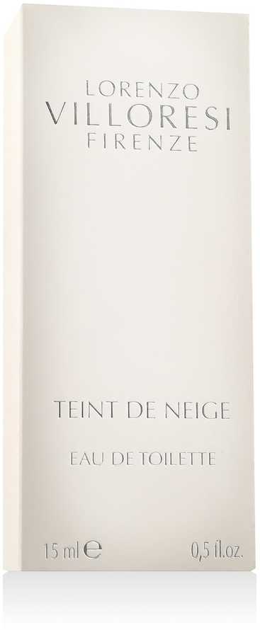 Lorenzo Villoresi Teint De Neige EDT tualetinis vanduo unisex, 15 ml