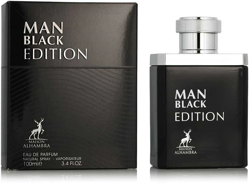 Maison Alhambra Man Juodas Edition EDP parfumuotas vanduo vyrams, 100 ml