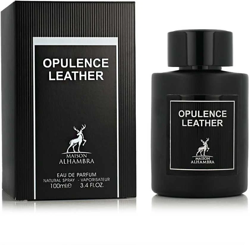 Unisex kvepalai Maison Alhambra Amber & Leather EDP, 100 ml
