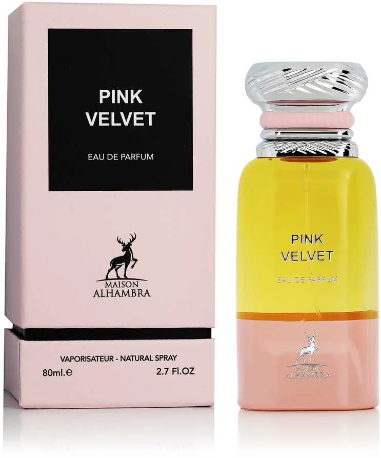 Maison Alhambra Rožinė Velvet (Rose Petals) EDP parfumuotas vanduo moterims, 80 ml