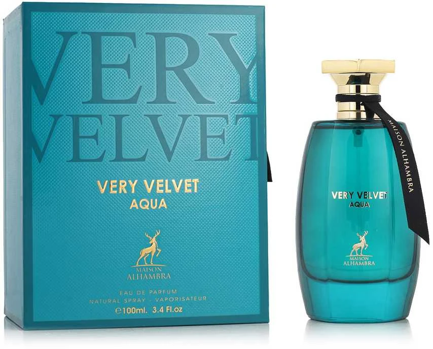 Maison Alhambra Very Velvet Aqua EDP parfumuotas vanduo unisex, 100 ml