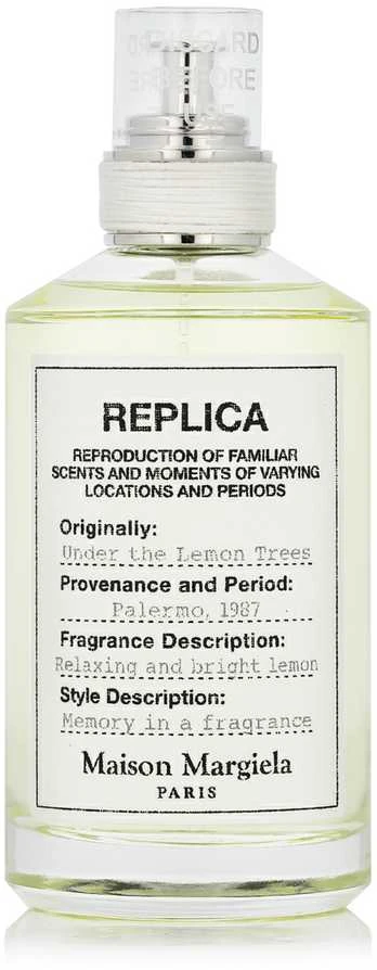 Maison Margiela Replica Under The Lemon Trees EDT tualetinis vanduo Unisex, 100 ml