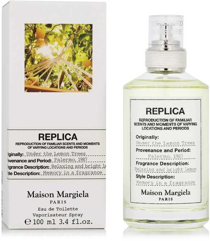 Maison Margiela Replica Under The Lemon Trees EDT tualetinis vanduo Unisex, 100 ml