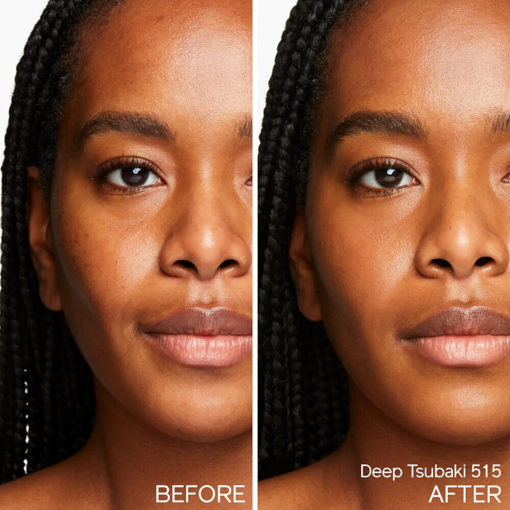 Makiažo pagrindas Shiseido Synchro Skin Self-Refreshing Tint, su SPF 20, 30 ml | spalva: 515 Deep Tsubaki