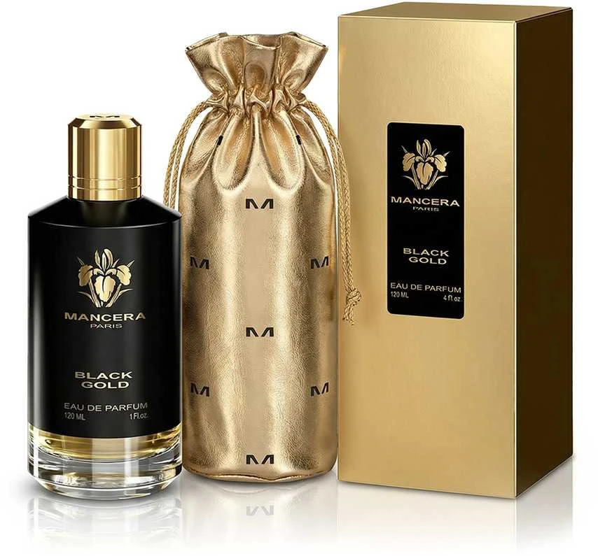 Mancera Juodas Gold EDP parfumuotas vanduo vyrams, 120 ml
