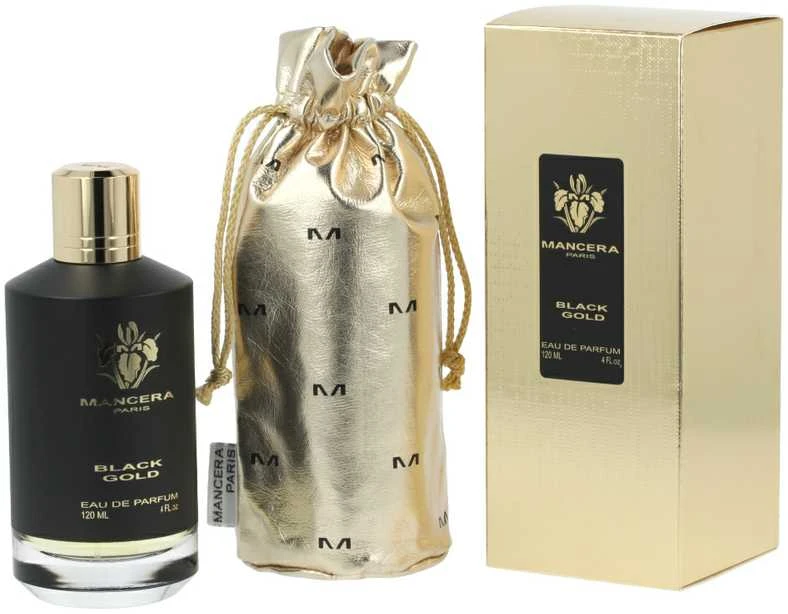 Mancera Juodas Gold EDP parfumuotas vanduo vyrams, 120 ml