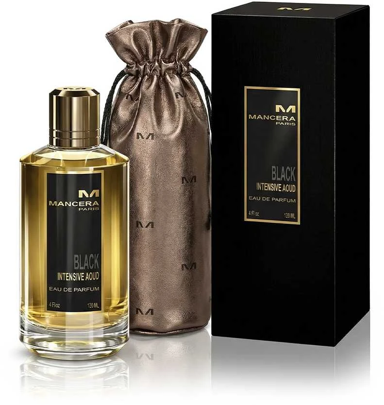 MANCERA Intense Juodas Collection Juodas Intensitive Aoud EDP parfumuotas vanduo unisex, 120 ml