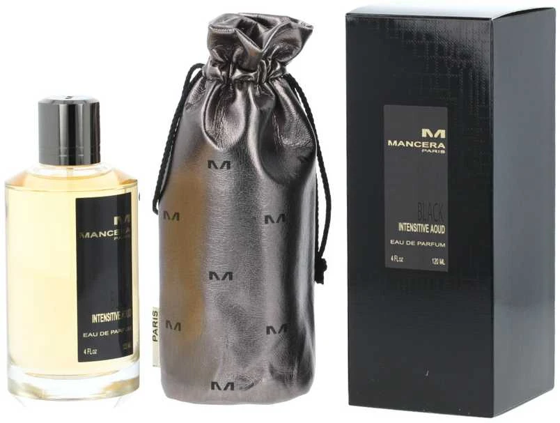 MANCERA Intense Juodas Collection Juodas Intensitive Aoud EDP parfumuotas vanduo unisex, 120 ml