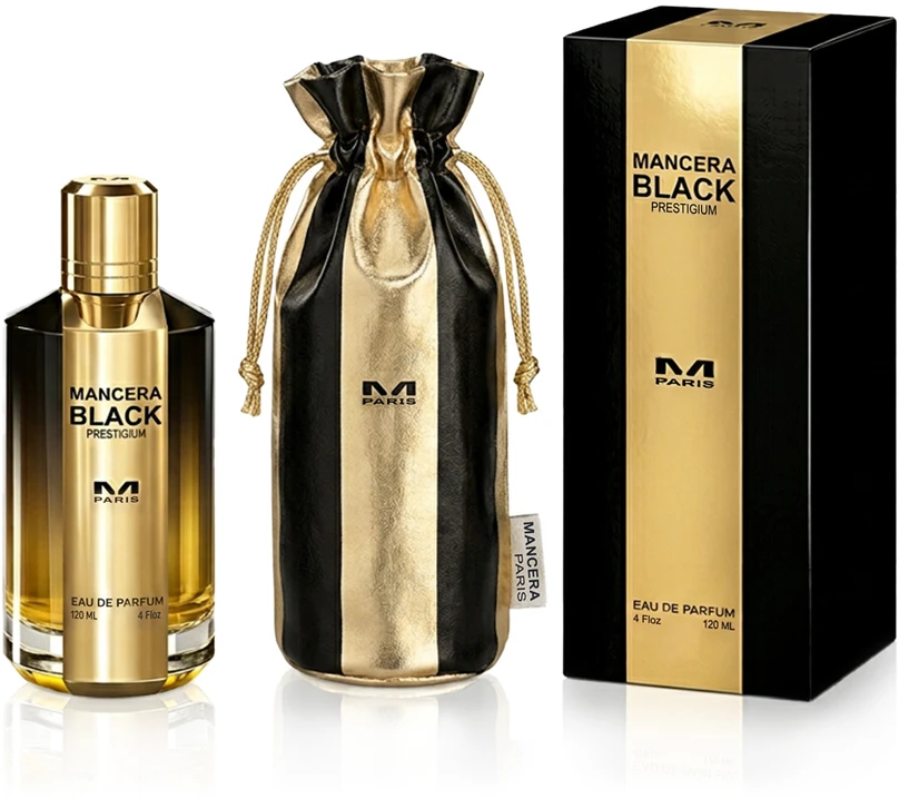 MANCERA Prestigium Juodas EDP parfumuotas vanduo Unisex, 120 ml
