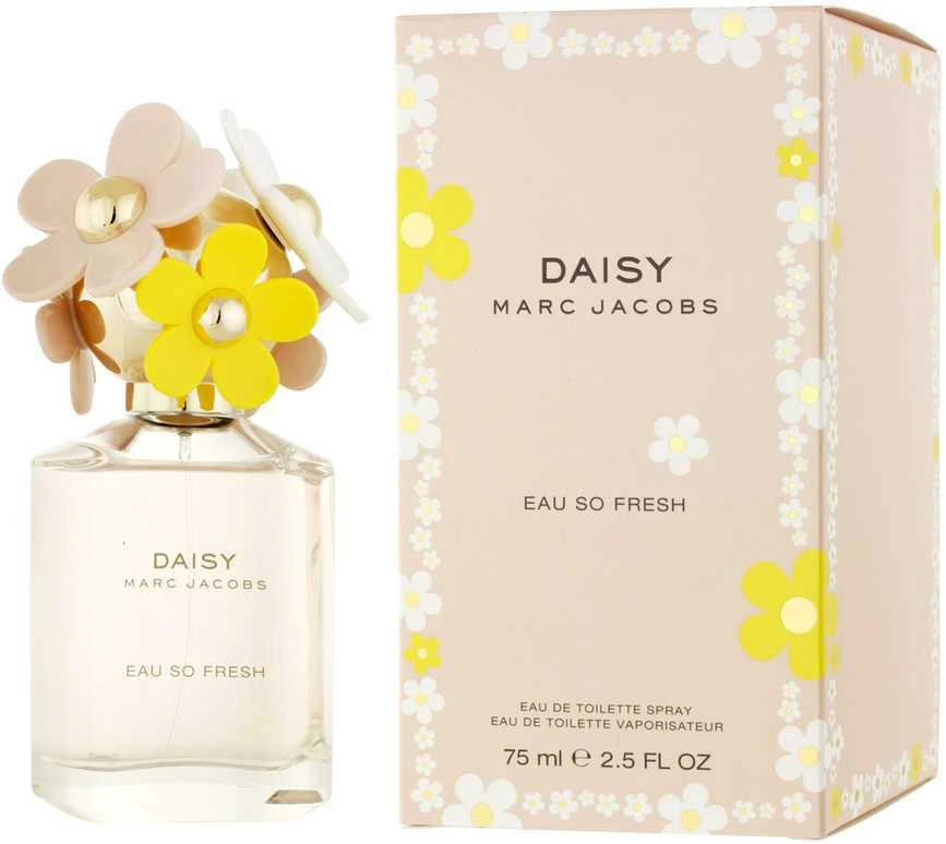 Marc Jacobs Daisy Eau So Fresh EDT tualetinis vanduo moterims, 75 ml