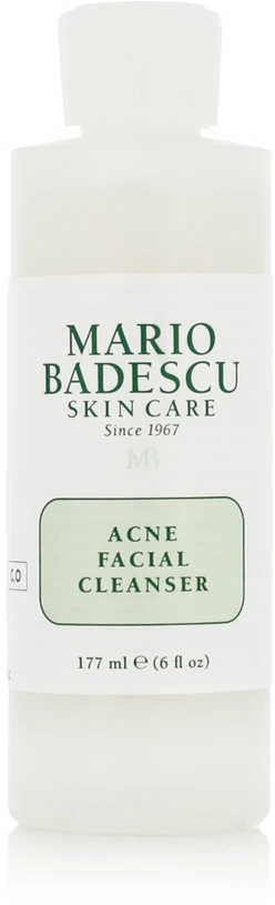 Mario Badescu Acne Facial Valiklis giliai valantis veido valiklis, 177 ml