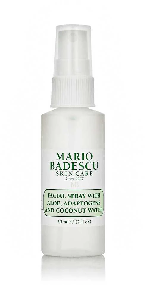 Mario Badescu Facial Purškiklis With Aloe, Adaptogens And Coconut Vanduo drėkinamasis veido purškiklis, 59 ml