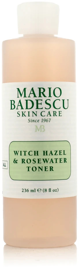 Mario Badescu Witch Hazel & Rosewater Toneris valomasis tonikas su rožių vandeniu, 236 ml