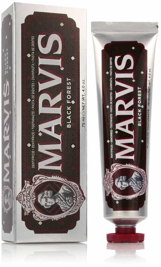 Marvis Juodas Forest Mėtų, vyšnių ir šokolado skonio dantų pasta, 75 ml