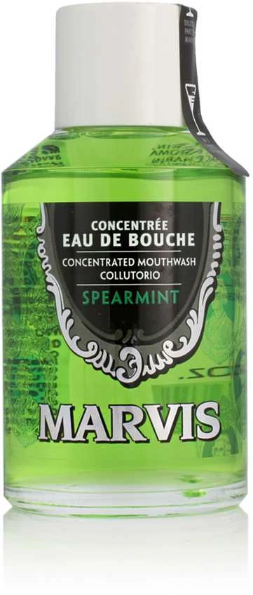 Marvis Spearmint Mouthwash Šaltmėčių skonio burnos skalavimo skystis, 120 ml