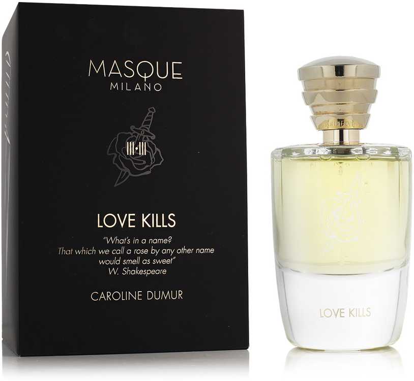 Masque Milano Plaukų kaukė Milano Kaukė Milano Opera Collection Love Kills Eau De Parfum Pagal užsakymą, 100 ml