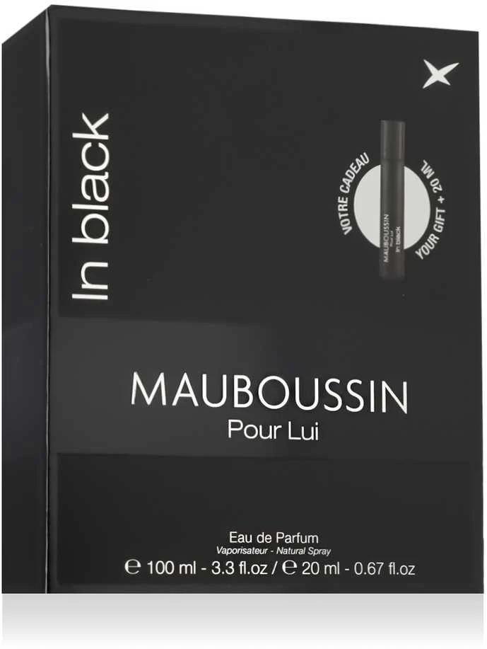 Mauboussin Pour Lui In Juodas rinkinys vyrams (EDP, 100 ml + EDP, 20 ml)