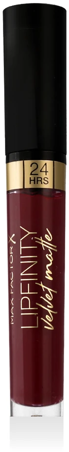 Max Factor Lipfinity Velvet Matte Lūpų dažai, 3,5 ml, spalva - 005 Matte Merlot