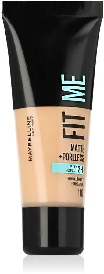 Makiažo pagrindas Maybelline Fit Me Matte+Poreless (110 Porcelain) 30ml