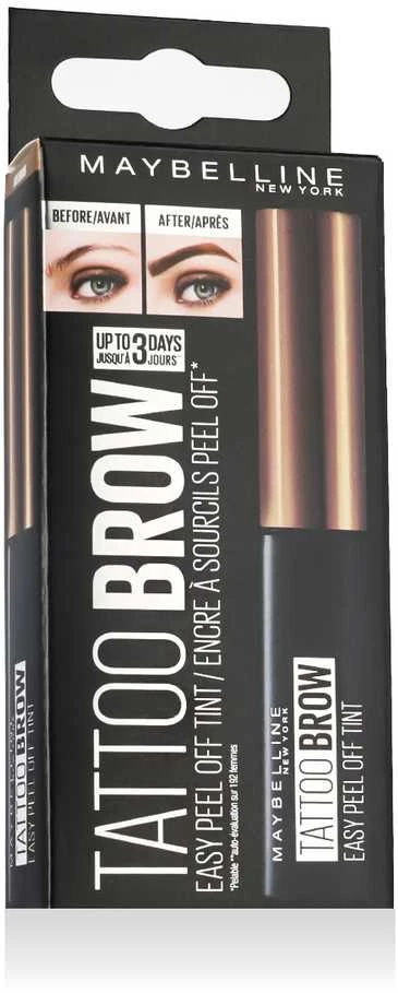 Maybelline MAYB TATTOO BROW GELTINT ilgalaikis antakių gelis #1 light ruda 5GRM