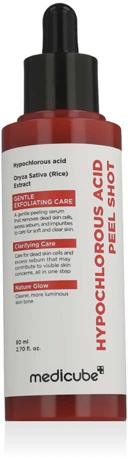Medicube Hypochlorous Acid Peel Shot Exfoliating Serum, 80 ml