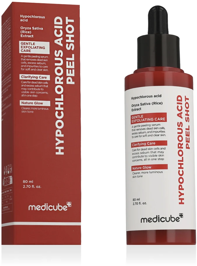 Medicube Hypochlorous Acid Peel Shot Exfoliating Serum, 80 ml