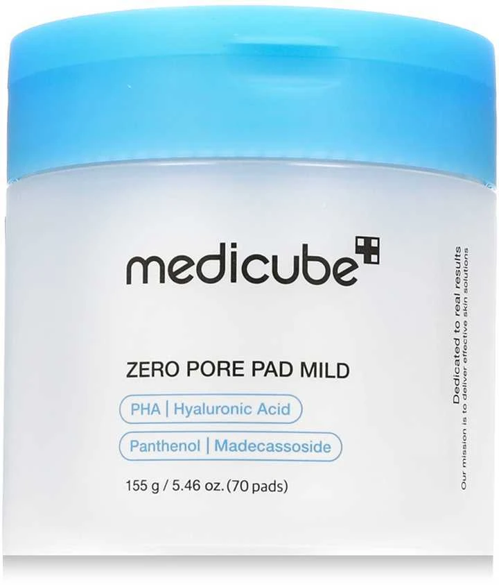 Medicube Zero Pore Pad Mild Šveičiamieji Veido Padeliai 2.0, 70 vnt. / 155 g.