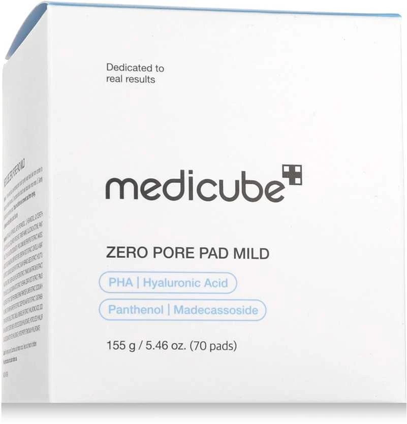 Medicube Zero Pore Pad Mild Šveičiamieji Veido Padeliai 2.0, 70 vnt. / 155 g.