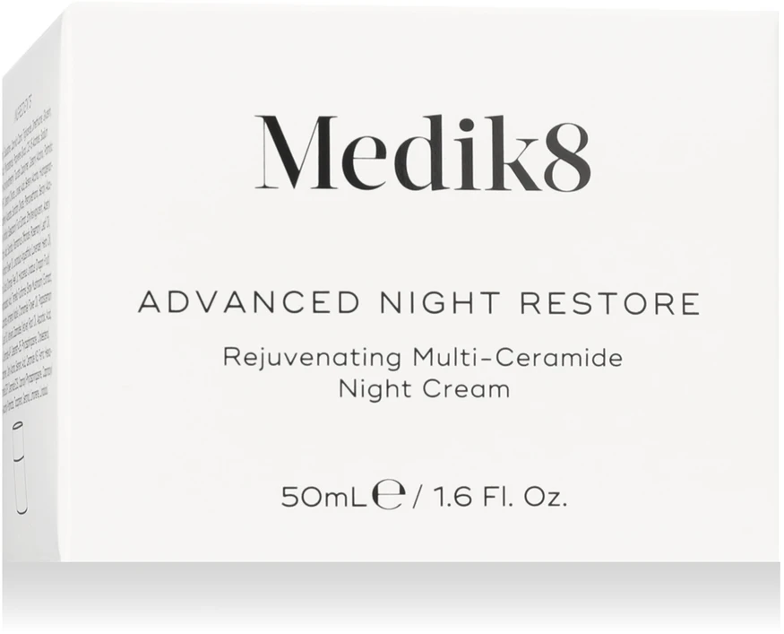 Medik8 Advanced Night Restore Night Kreminis atkuriamasis naktinis veido kremas, 50 ml