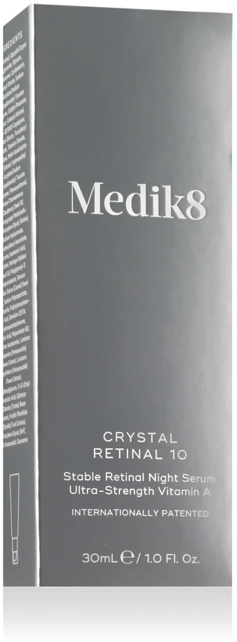 Medik8 Kristalinis tinklainės naktinis serumas 10 (stabilus tinklainės naktinis serumas) 30 ml