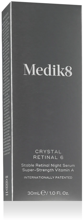 Medik8 "Crystal Retinal Night Serum 6" (tinklainės naktinis serumas) 30 ml